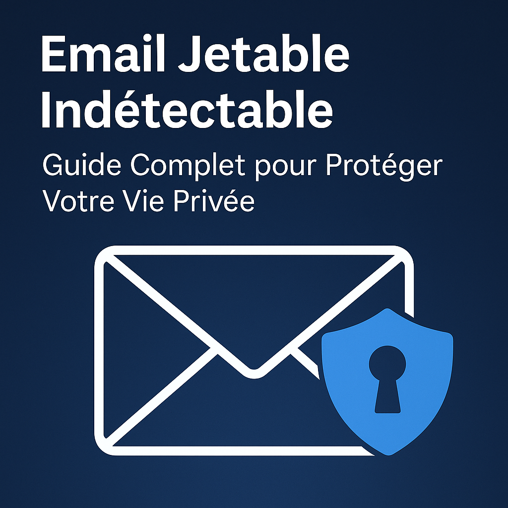 Email Jetable Indétectable : La Solution Ultime pour Protéger Votre Vie Privée en Ligne